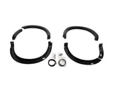 Extension de passage de roue avant et arrière noir mat pour Ford Ranger