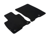 Tapis de sol en velours avant noirs pour Ford Kuga à partir de 03/2024