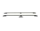 Barres de toit longitudinales noires pour Ford Tourneo/Transit Custom