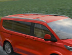 Barres de toit longitudinales Zirconium pour Ford Tourneo/Transit Custom