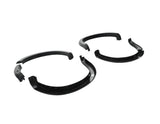 Extension de passage de roue avant et arrière noir mat pour Ford Ranger