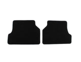 Tapis de sol en velours arrière noir pour Ford Focus 07/2004-12/2010
