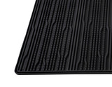 Tapis de sol en caoutchouc arrière noir pour Ford Tourneo Custom