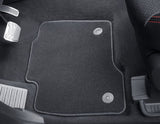 Tapis de sol en velours avant noirs pour Ford S-MAX/Galaxy