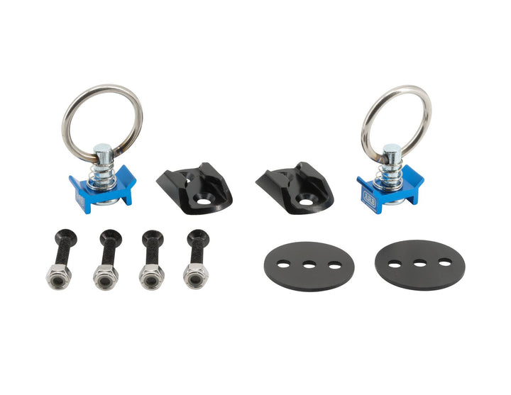 Kit de rails et anneaux d’arrimage ARB pour glacière jeu de 2
