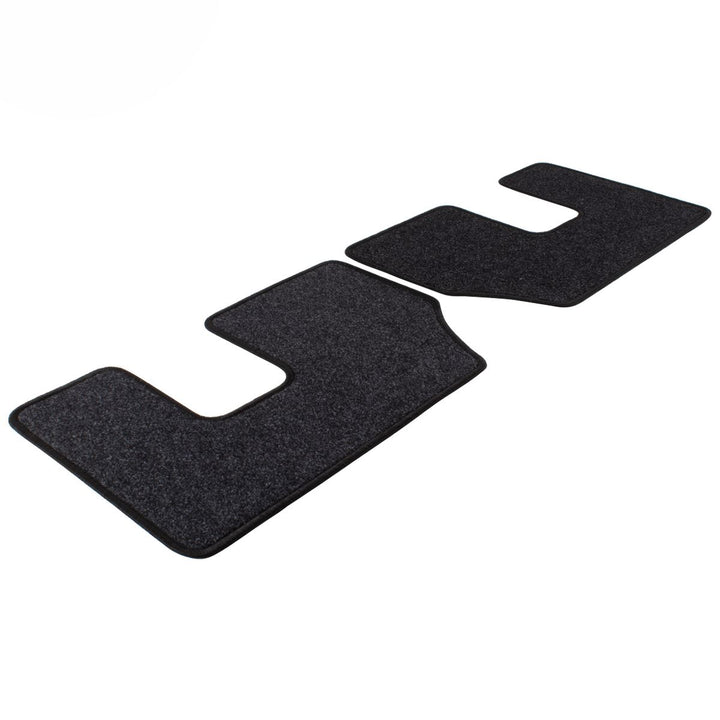 Tapis de sol en moquette arrière noir pour Ford Galaxy/S-MAX