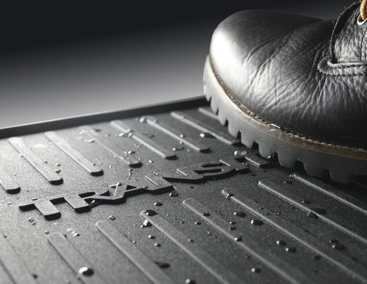 Ford Tapis de sol Caoutchouc noir arrière, 2ème rangée de sièges Transit Custom