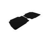 Tapis de sol en velours arrière noir pour Ford Mondeo 03/2007-08/2014