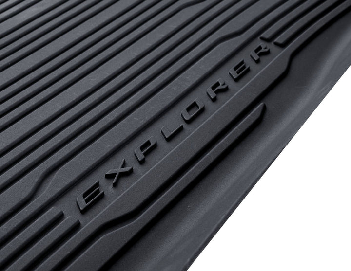 Tapis de sol en caoutchouc avec bords relevés pour Ford Explorer PHEV