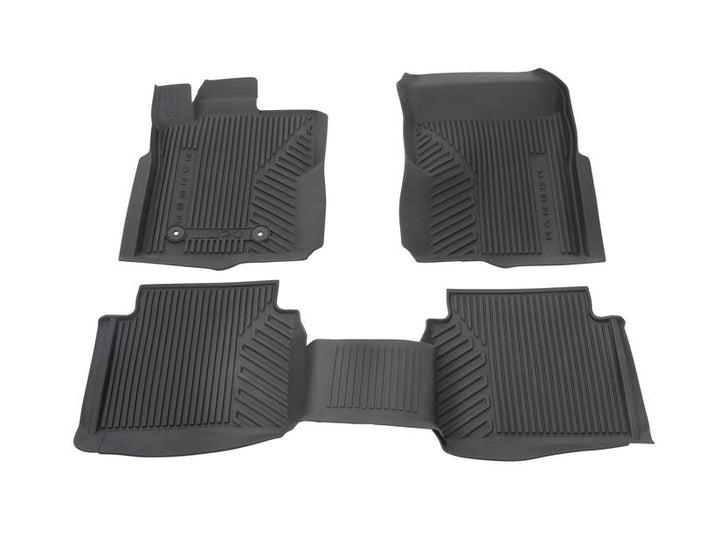 Originale Ford Ranger® Tapis de sol en caoutchouc avant et arrière,noir