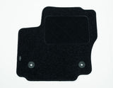 Tapis de sol en moquette avant noir pour Ford Galaxy/S-MAX