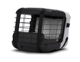 Caisse de transport 4pets Caree pour chiens et chats « Cool Grey » jusqu’à 8 kg