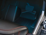 Tapis de sol en caoutchouc avec bords relevés pour Ford Explorer PHEV
