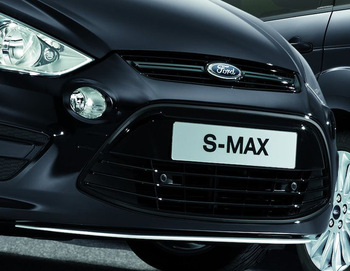 Originale Ford S-MAX 03/2010-04/2015 Protection de bouclier avant argent
