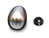 Originale Ford Fiesta/Focus Pommeau de levier de vitesses Finition aluminium et cuir noir
