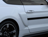 Kit d’écopes latérales noir mat pour Ford Mustang 03/2018-03/2023