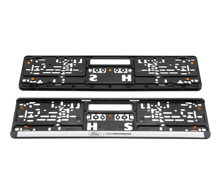 Support de plaque d'immatriculation argent Ford Performance