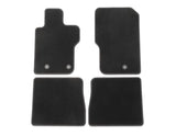 Tapis de sol en velours avant et arrière noir pour Ford Bronco