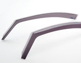 Déflecteurs d’air ClimAir vitres latérales avant pour Ford Kuga 01/2008-10/2012