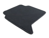 Tapis de sol en velours arrière noir pour Ford Ranger 01/2012-06/2022