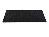 Tapis de sol en caoutchouc arrière noir pour Ford Transit/Tourneo Custom