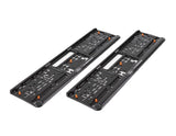 Originale Support de plaque d'immatriculation noir
