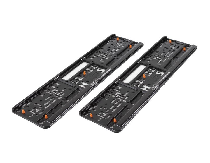 Originale Support de plaque d'immatriculation noir