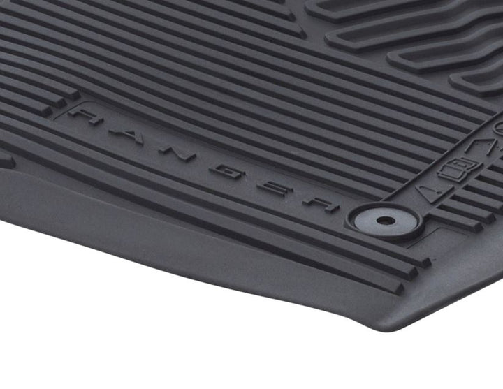 Originale Ford Ranger® Tapis de sol en caoutchouc avant et arrière,noir