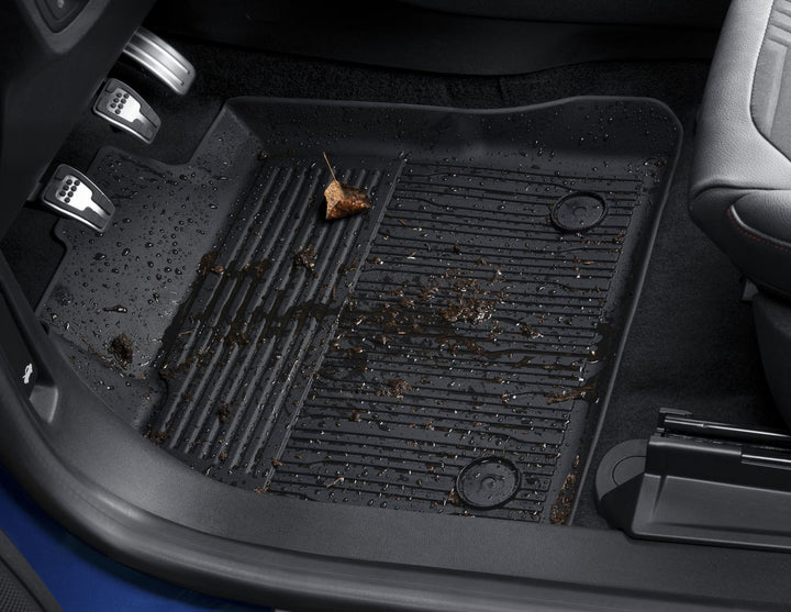 Ford Tapis de sol Caoutchouc avant noir avec rebords logo Fiesta garantie Ford