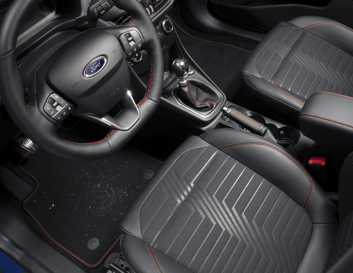 Tapis de sol en velours avant pour Ford Puma/Fiesta