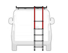 Tourneo/Transit Custom Q-Top® (Q-Tech)* Échelle télescopique Get-Up avec 4 échelons