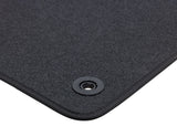 Tapis de sol velours Premium avant noir pour Ford Tourneo Custom
