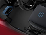 Tapis de sol en moquette avant noirs pour Ford Transit Courier