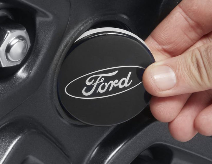 Originale Ford Enjoliveur de moyeu Noir brillant,avec logo Ford