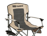Chaise de camping ARB avec sac de transport noire et beige