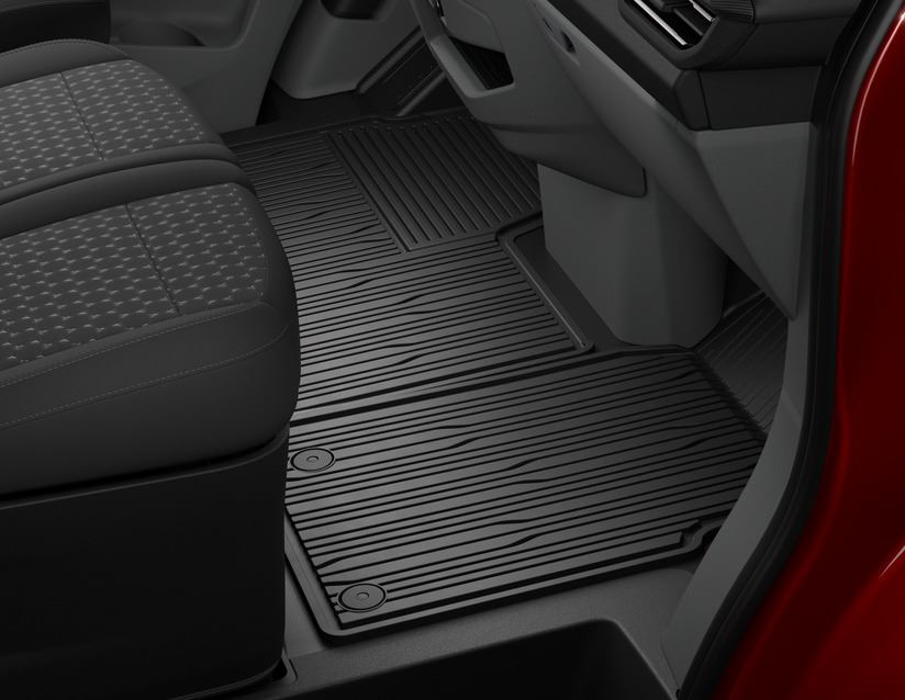 Tapis De Sol Caoutchouc Noir Pour Ford C-Max 2010-2019 - Set 4 Pièces OMAC - Neuf