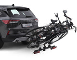 Porte-vélos Uebler sur attelage X31-S inclinable pour 3 vélos