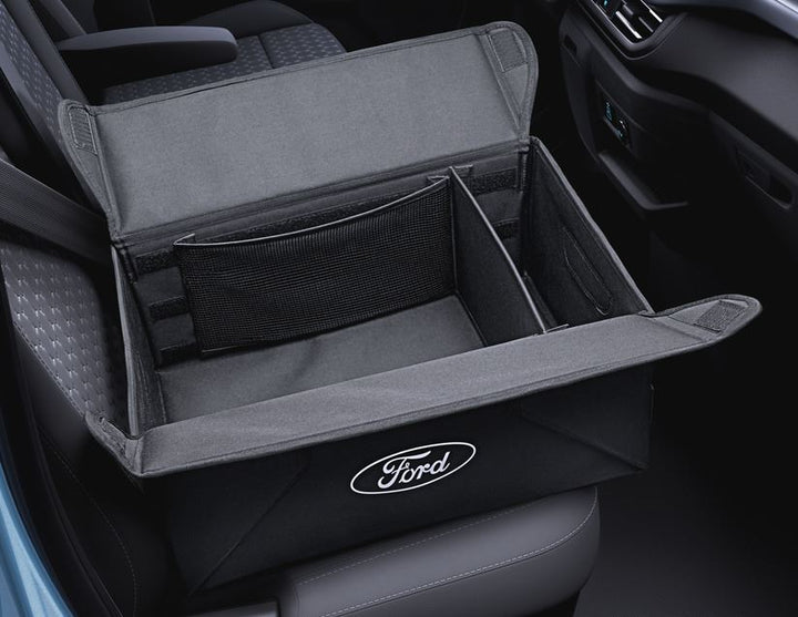 Casier organiseur repliable en tissu noir Ford