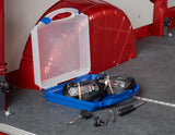 Originale Ford Transit/Transit Custom Pack de fixation de chargement Coffre bleu et blanc translucide