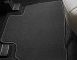 Tapis de sol en velours avant et arrière noir pour Ford Edge
