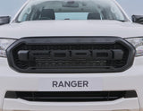Grille avant noire avec lettrage pour Ford Ranger 02/2019