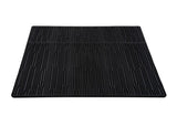 Tapis de sol en caoutchouc arrière noir pour Ford Tourneo Custom