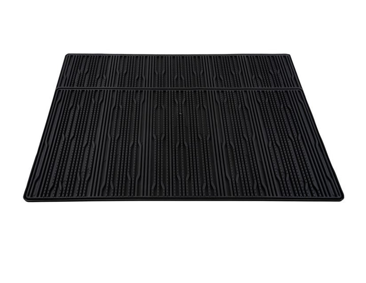 Tapis de sol en caoutchouc arrière noir pour Ford Tourneo Custom