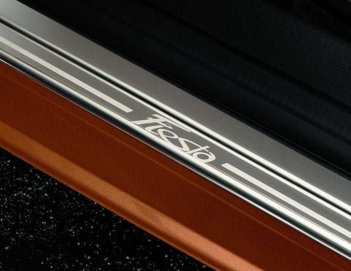 Seuils de portes avant avec logo Fiesta pour Ford Fiesta 09/2008-06/2017