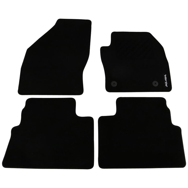 Tapis de sol en moquette avant et arrière pour Ford Kuga 01/2008-10/2012