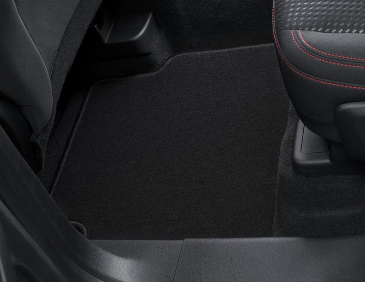 Tapis de sol en moquette arrière noir pour Ford Kuga à partir de 12/2019