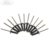 Ford Fiesta Mk7 Kit Lèvre de Pare-Chocs Avant 2012-2019