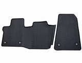Ford Tapis de sol en Caoutchouc avant noir avec logo Transit et fixations