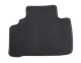Tapis de sol velours Premium avant et arrière noirs pour Ford S-MAX