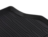 Tapis de sol en caoutchouc arrière noirs pour Ford Tourneo Connect